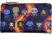 Marvel Guardians Of The Galaxy Chibi Bi-Fold Snap Wallet by Loungefly
