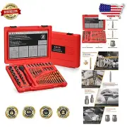 Premium 50-Piece Extractors & Drill Bits Set - Ideal for Removing Stubborn Bolts