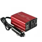 150W Car Power Inverter 12V DC to 110V AC Converter Vehicle Adapter Plug Outl...
