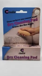 Vintage Cadie Dry Cleaning Pad Erases Dirt Like Magic Furniture Clothing New