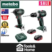 Metabo 18V 2 Piece Brushless Drill/Driver Combo Kit (1 x 5.5Ah)- AU682064