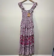 NWT Anthropologie Abel the Lable Secret Romance Maxi Dress