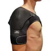 COPPER HEAL - Shoulder Brace Adjustable Compression Sleeve Torn Rotator Cuff Men