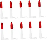 SHINEOFI 10 Pcs Caulk Nozzles Silicone Sealant Nozzles for Smooth Finishing Durable Prevents Curing Reduces Waste for Projects