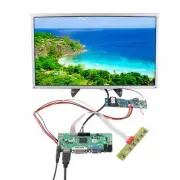HD DVI VGA LCD Controller Board 15.6 in 1366x768 1000nit Out Door LCD Screen