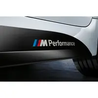 在飛比找蝦皮購物優惠-寶馬 BMW M Performance 車身貼紙 反光白字