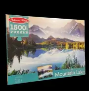 Melissa & Doug Mountain Lake 1500 Piece Jigsaw Puzzle, Sealed