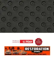 HOLDEN HK HT HG UTE BLACK GOLF BALL HEAD ROOF HOOD LINING (5B)