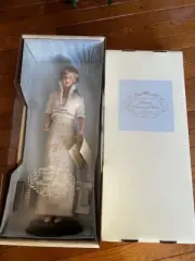 New Franklin Mint Porcelain Portrait Doll Diana Princess Of Wales NIB 17" High