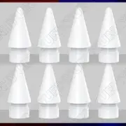 8pcs White Spare Nib Tips For Apple Pro Pencil 1st Gen 2nd Gen Pen Nibs