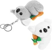 Cabilock 2Pcs Cute Keychain Pendant Decorative Bag Pendant for Backpacks Unique Key Holder Charm with Excellent Workmanship present for Friends and Family