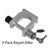 Deadbolt Fifth Wheel Kingpin Lock - 3-Pack Keyed-Alike (DB-KPL-KA3)