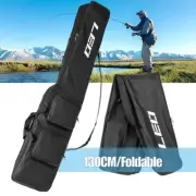 Fishing Rod Case Organizer Large Capacity Folding 2 Layers Fishing Pole Storage