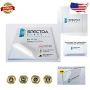 Durable 12" x 24" Polycarbonate Plastic Sheet with UV & Weather Resistance