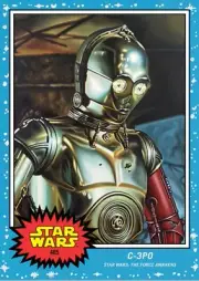 TOPPS STAR WARS LIVING SET 2-CARD BUNDLE 485-486 C-3PO & OCHI OF BESTOON