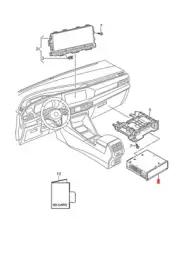Genuine VW Caddy Golf R32 GTI Rabbit Variant 4Motion Ctrl Unit 5H0035820P