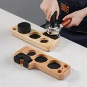 Convenient Coffee Tamper Stand Espresso Distribution Lever Tool Tamper Mat