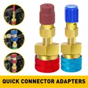 A/C Quick R1234YF Adapters Connector Coupler Manifold AC Gauge Auto Set High/Low (for: Honda)