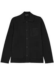 Rag & Bone Jayden Cotton Cardigan - Black - L L