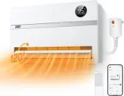Dreo Wall Heater for Bathroom, Smart Space Heaters with ALCI Plug, White