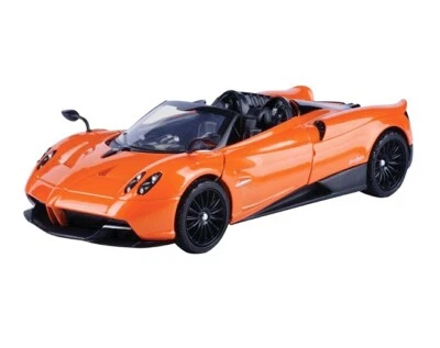 1/24 MOTORMAX Pagani Huayra Roadster with Black Wheels Diecast Orange 79354