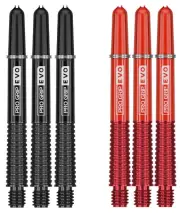 2 Sets Target Pro Grip Evo Medium Dart Shafts – Ships w/ Tracking – Black Red