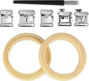 Pack of 2 Sealing Rings for Sage The Barista Express, Silicone Replacement Seals for BES875UK SES875BKS SES875 SES875BTR2GUK1 Espresso Machines Coffee Machine Silicone Seal Replacement
