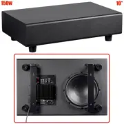 150W 10" Active Subwoofer Powered Home Theater Stereo Speaker System w/Amplifier