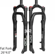 Snow Bike Suspension 26" Air Gas Fork Fat 4.0 Tire E-bike Bicycle Accessories