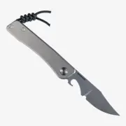Tactile Knife Bexar Bottle Opener/Folding Knife Titanium Handle Magnacut Plain