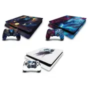 JONAS "JOJOESART" JÖDICKE ART MIX VINYL SKIN FOR PS4 SLIM CONSOLE & CONTROLLER