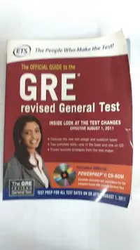 在飛比找Yahoo!奇摩拍賣優惠-The Official Guide to the GRE 