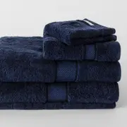 Sheridan Luxury Egyptian Towel Collection in Royal Navy/Dark Blue Size: Bath Sheet Material: Cotton @Sheridan Rewards
