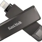 SanDisk USB 128GB iXpand Flash Drive Luxe Lightning & USB Type-C for iPhone iPad SDIX70N-128G