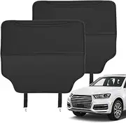 Frfik Car Protector Seat Cover, Waterproof Car Seat Back Protector | Automobile Anti-Kick Pad, Wear-Resistant Vehicle Supplies for Children, Family and Friends