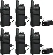 RT22 Walkie Talkies for Adults, Two Way Radios Long Range Rechargeable, VOX Hand