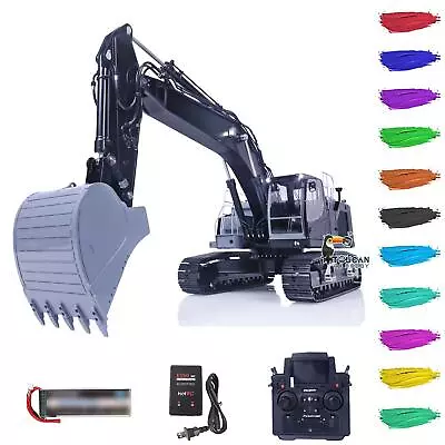 1/14 Metal LESU LR945 RC Hydraulic Excavator PL18EV Lite RTR Engineering Vehicle