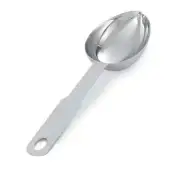 Vollrath 47056 Heavy Duty Oval 1/4 Cup S/S Measuring Scoop