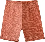 [Caihoyu] Girl Shorts Stretchy Cotton Sports Shorts Activewear for Beach, Multicolor13, 10 Years