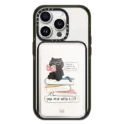 PowerThru Power Bank Mirror Slim Power Bank MagSafe Compatible You can't survive on books alone...