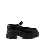 [Prada] Prada Logo-detail Flat Pumps 40 IT BLACK