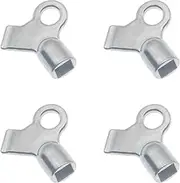FDXGYH 4 Pcs Radiator Keys Radiator Bleeding Air Valve Keys Zinc Alloy Radiator On-off Valve Replacement for Bleeding Home Radiators
