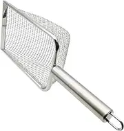 Cat Litter, Fine Mesh Metal Reptile Litter Cleaner for Kitty Aquarium Cats, 4.3mmx4.3mm