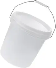 Ipetboom Plastic Bucket for Maple Syrup 5l Capacity Multiuse Utility Pail Handle Paint Cleaning Bucket