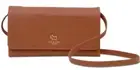 Radley London Brown Leather Phone Crossbody Bag Women's Handbag L12750