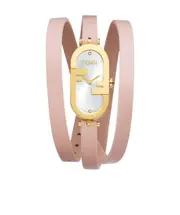 Fendi O'Lock Oval Double-Strap Watch One size Pink