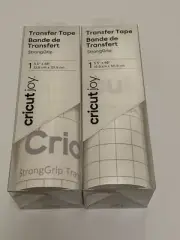 New Set of 2 Cricut Joy StrongGrip Transfer Tape 5.5 “ x 48.” For Vinyl Designs