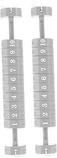 BESPORTBLE 2pcs Table Foosball Score Counters Durable Multi Functional Scorekeeper Bars Convenient Score Markers for Table Games Compact Design for Easy Use and Storage