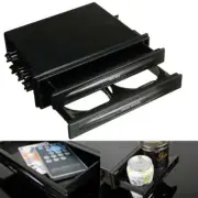 Double Din Radio Pocket Drink-Cup Holder Storage Box for Universal Car Truck SET (for: Subaru)
