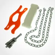 Anchor Pack Hand Winder Kayak Rope Canoe Line Boat Lead Camping Cord 0.7kg